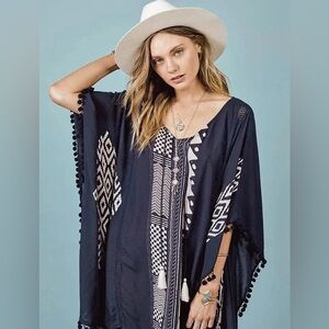 Love Stitch Tunic Beach Cover Up